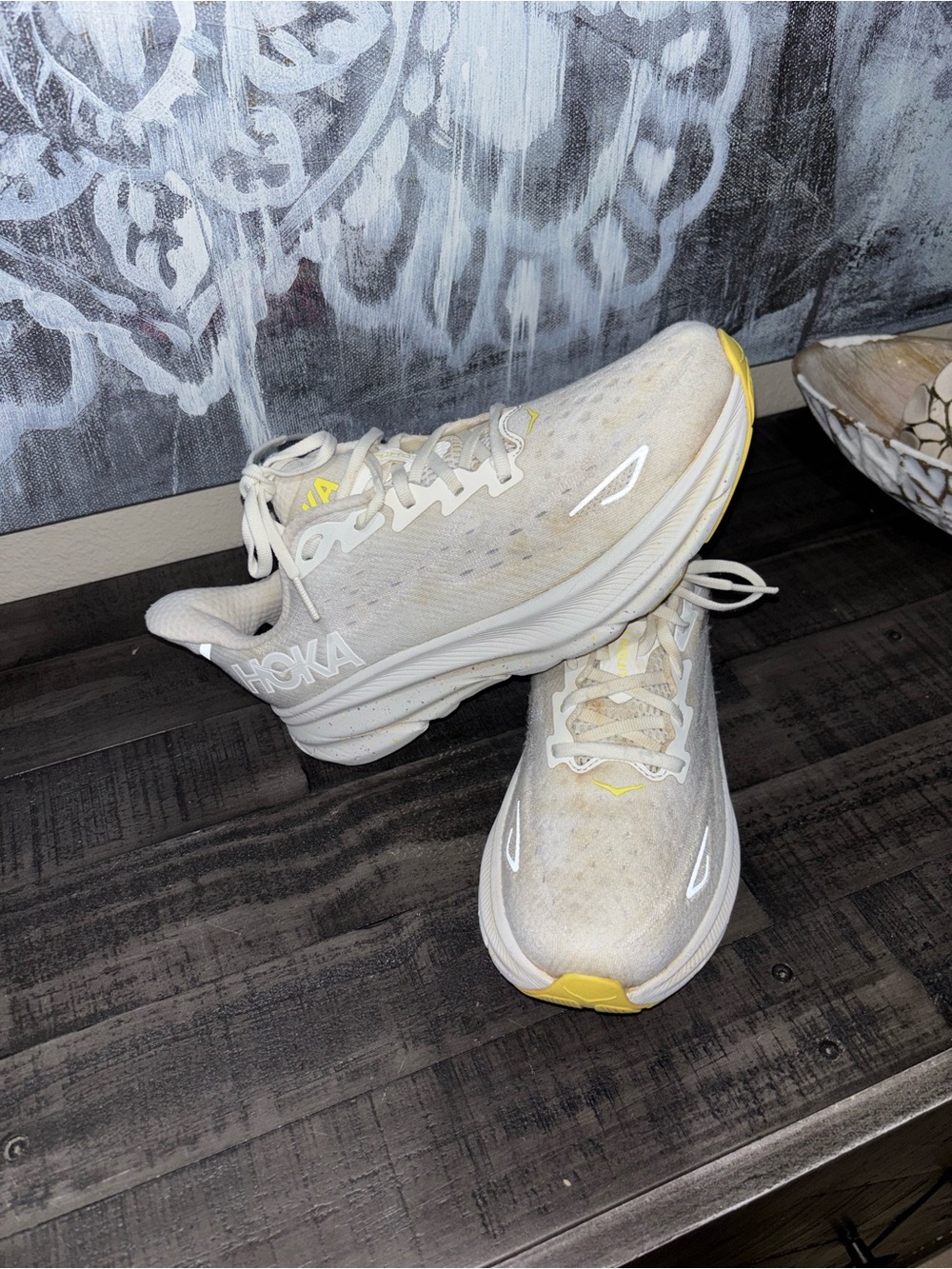 Hoka Clifton 9 running shoes WONENS SZ9 - Picture 8 of 14